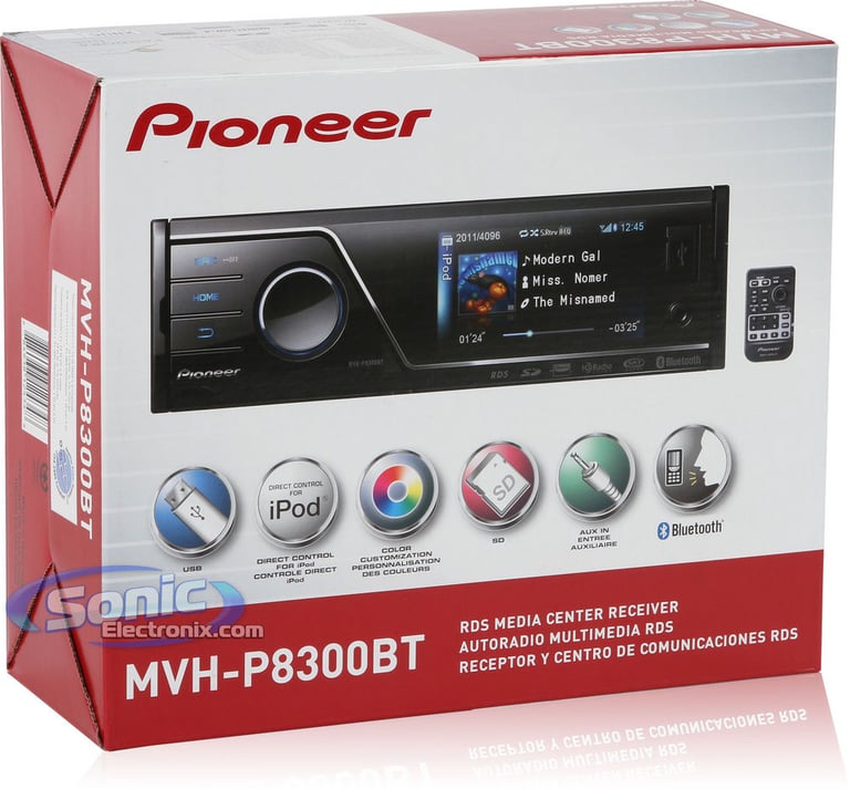 Pioneer MVH-P8300BT Image 8