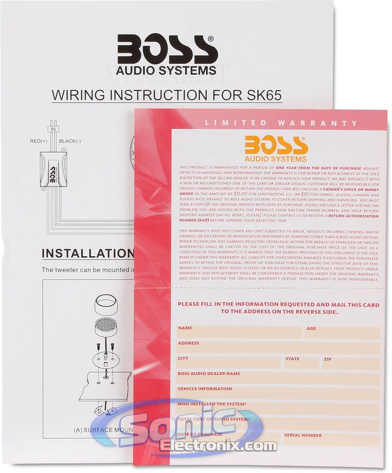 Boss SK65 Image 13