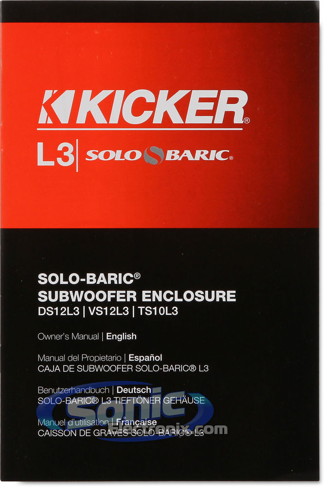 Kicker DS12L32 (11DS12L32) Image 7