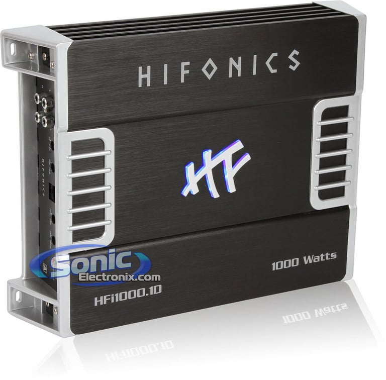 Complete Hifonics HFi1000.1D + SHURiKEN SK-BT80 Package Image 2