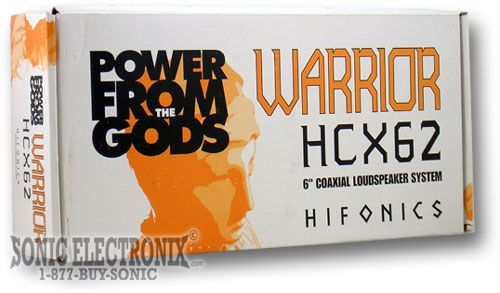 Hifonics HCX62 6-1/2"Warrior Series Image 4