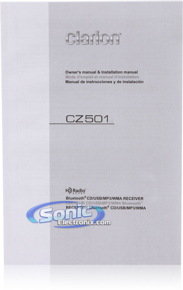 Clarion CZ501 Image 7