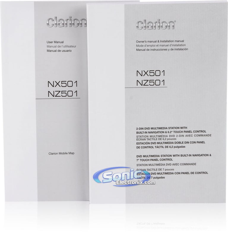 Clarion NX501 (NX-501) Open Box Image 19