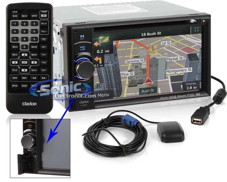 Clarion NX501 (NX-501) Open Box Image 1