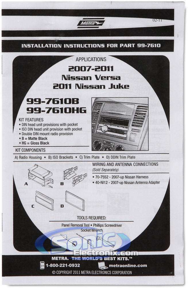 Metra 99-7610B Dash Kit Image 2