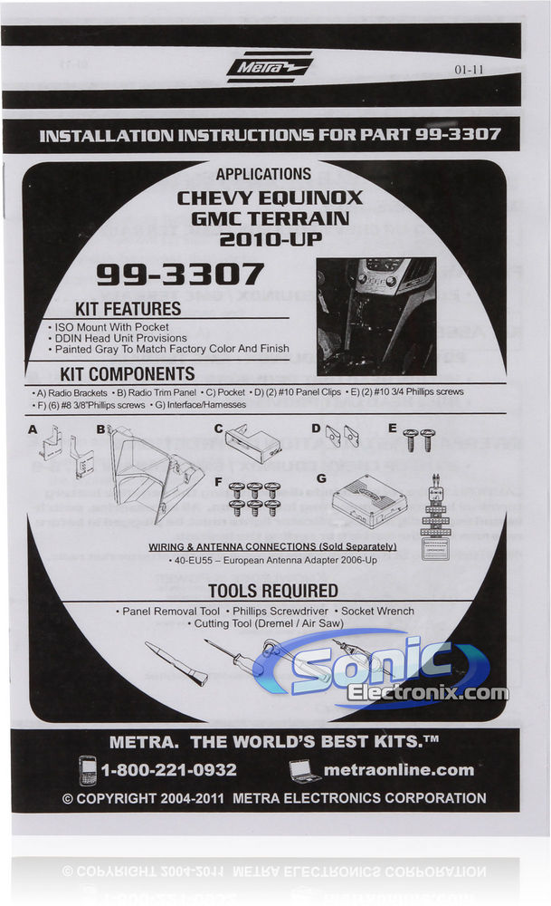 Metra 99-3307G-Open Box Image 6