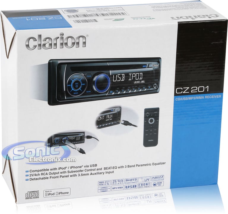 Clarion CZ201 Image 8