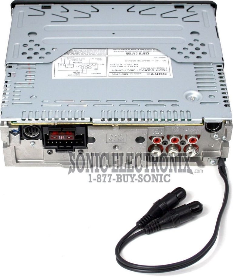 Sony CDX-GT400 Image 4