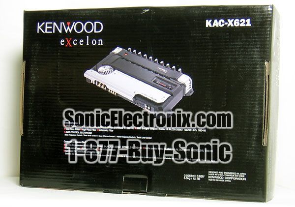 Kenwood eXcelon KAC-X621 Image 3