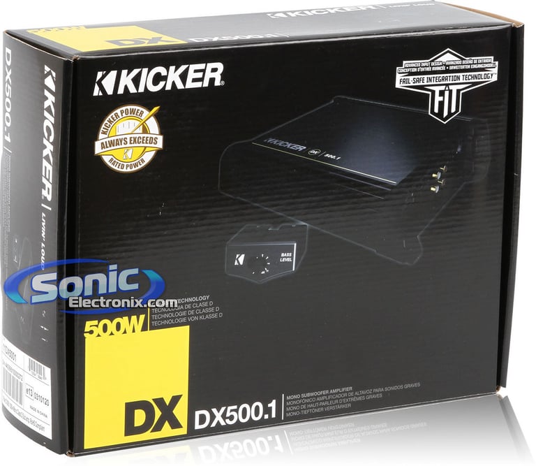 2200W Infinity + Kicker Bass Bundle Image 9