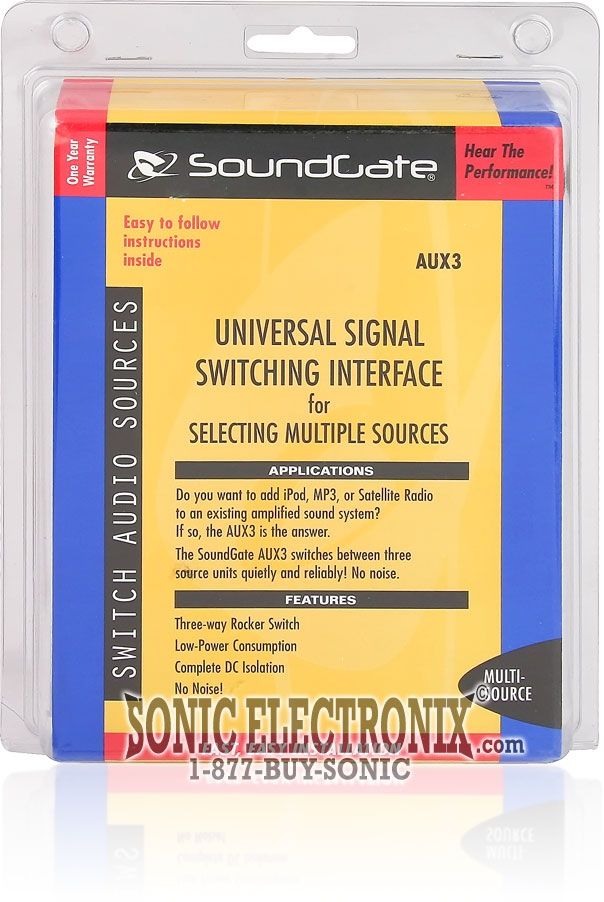 SoundGate AUX3 *Price Good Only While Supplies Last* Image 2