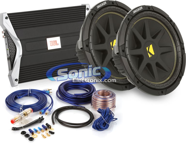 600W Kicker + JBL Bass Bundle Image 1