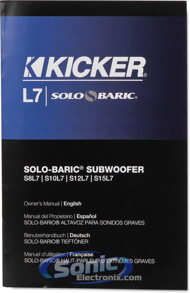 3000W Kicker + Crossfire Bass Bundle Image 13