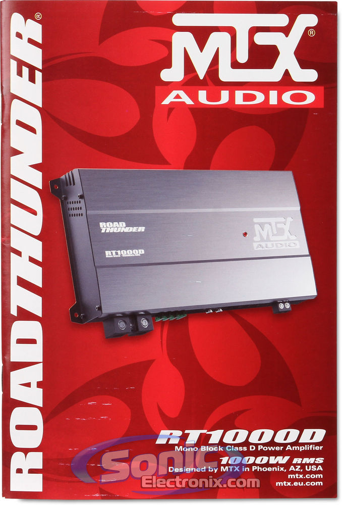 MTX Audio RT1000D Image 9