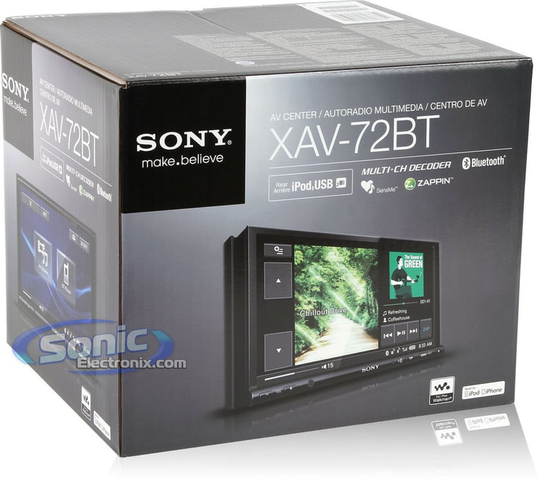 Sony XAV-72BT Open Box Image 9