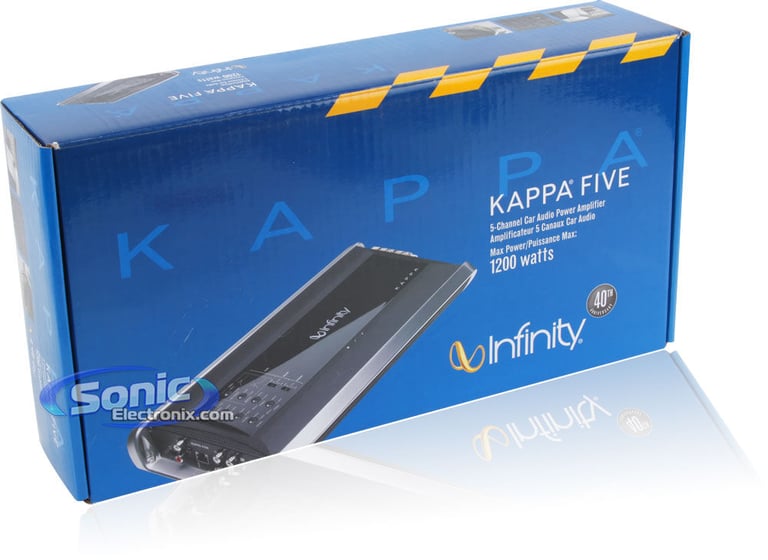 Infinity KAPPA-FIVE + Amplifier Kit Image 6
