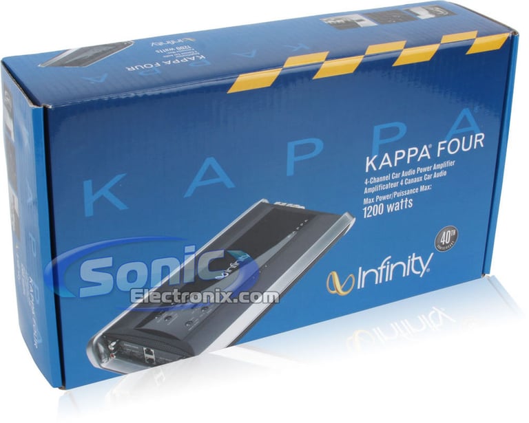 Infinity KAPPA-FOUR + Amplifier Kit Image 7