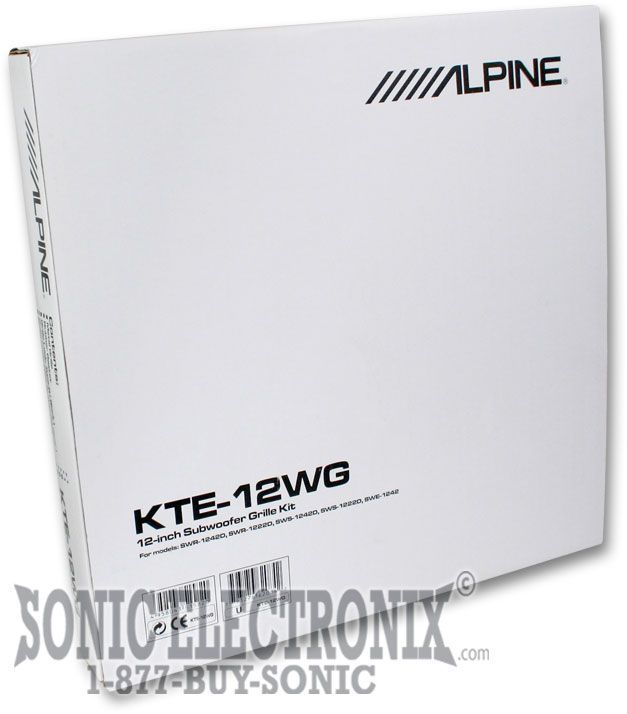 Alpine KTE-12WG Image 2