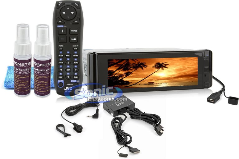 JVC KD-AVX77 Plus iPod Adapter Image 1