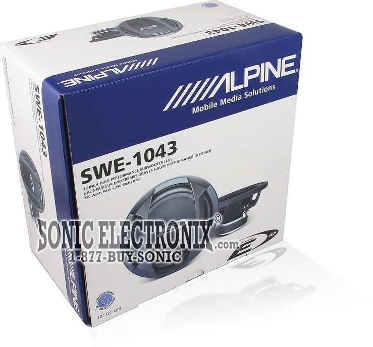 Alpine SWE-1043 Image 6