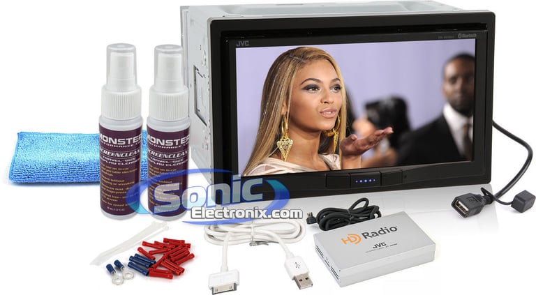 JVC KW-AVX840 and HD Radio Bundle Image 1