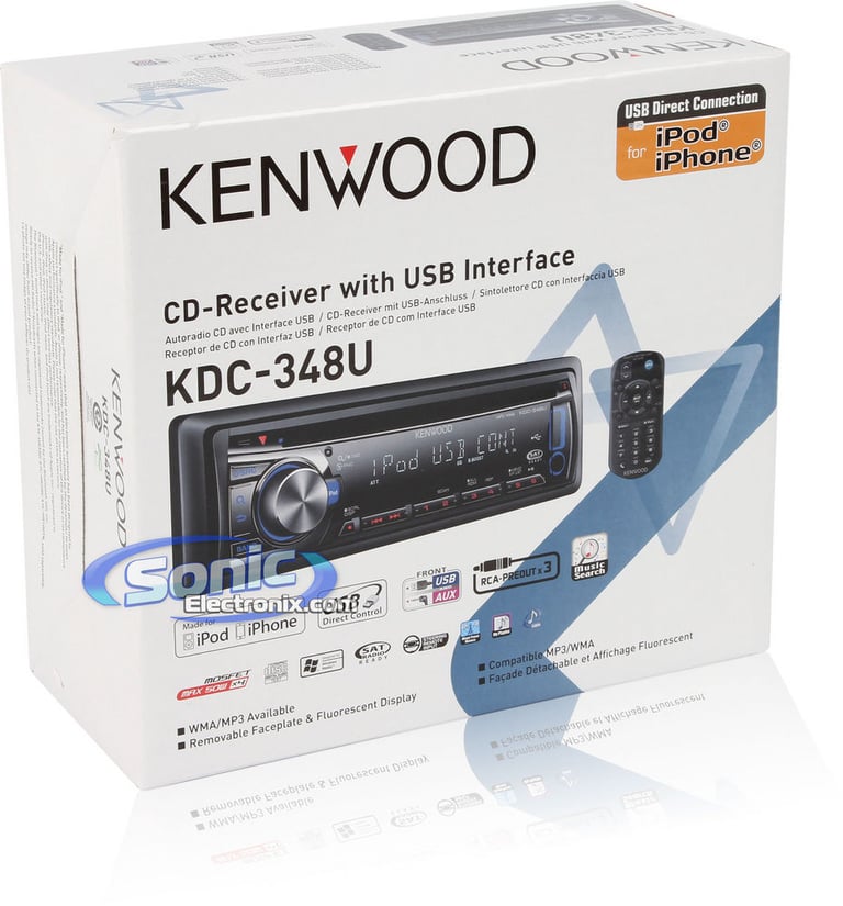 Kenwood KDC-348U Factory Refurbished Image 9