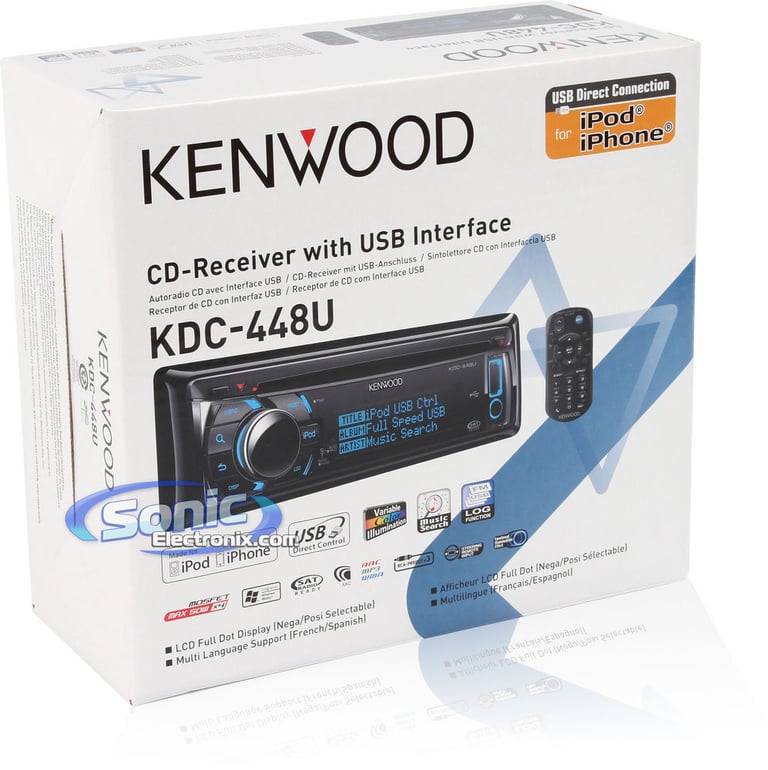 Kenwood KDC-448U R/B Image 8