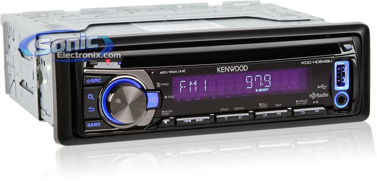 Kenwood KDC-HD548U Image 2