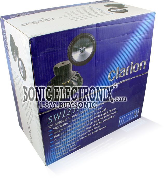 Clarion SW1251 Image 4