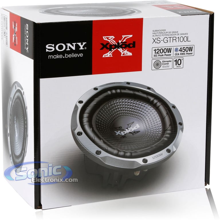 Sony XS-GTR100L Image 9