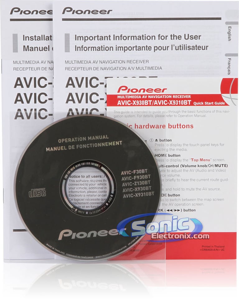 Pioneer AVIC-X930BT Open Box Image 9