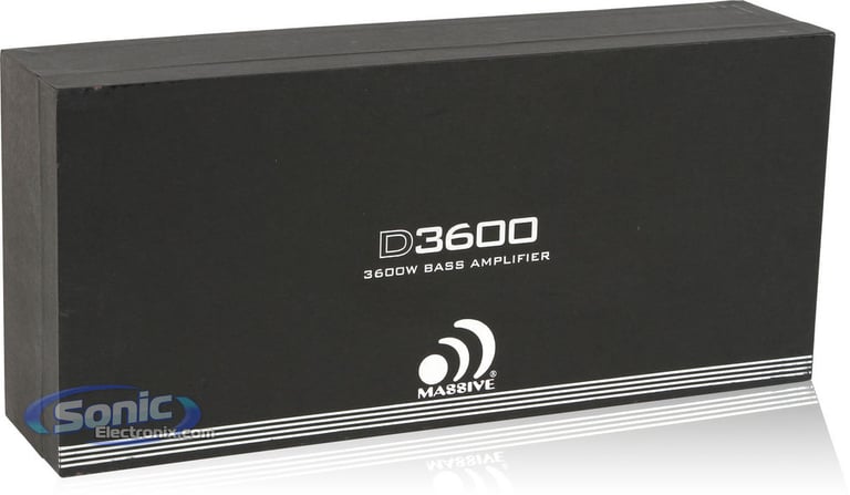 Massive Audio D 3600 Like New, Demo Product Image 6