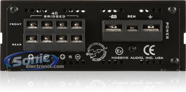 Massive Audio NX4 + Amplifier Kit Image 5