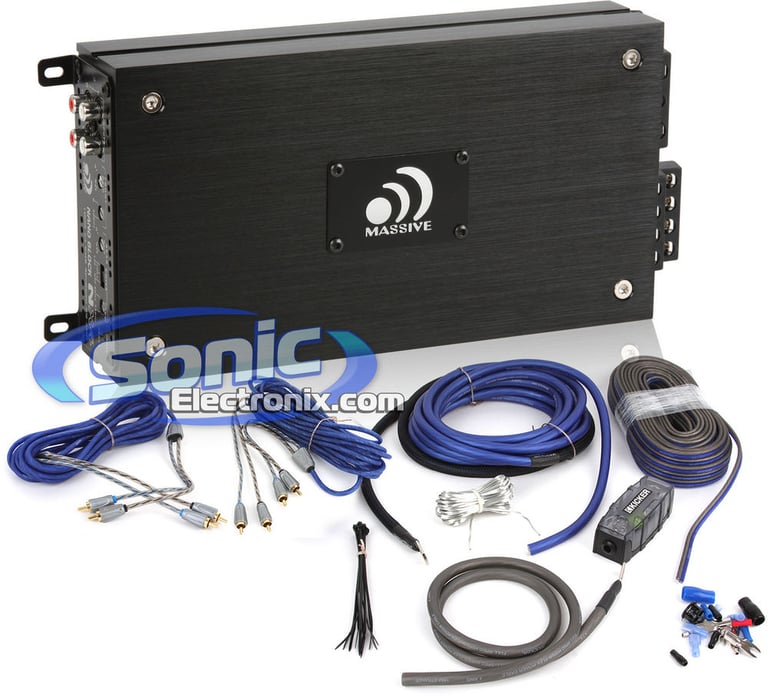 Massive Audio NX4 + Amplifier Kit Image 1