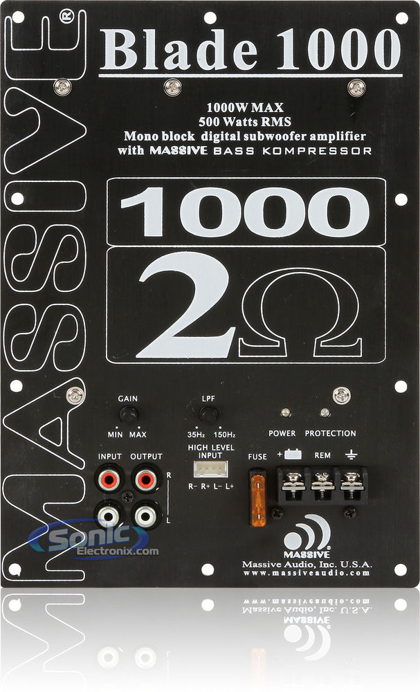 Massive Audio B1000-2 Image 2