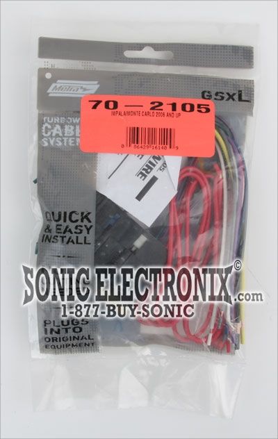Metra 70-2105 Wiring Harness Image 2