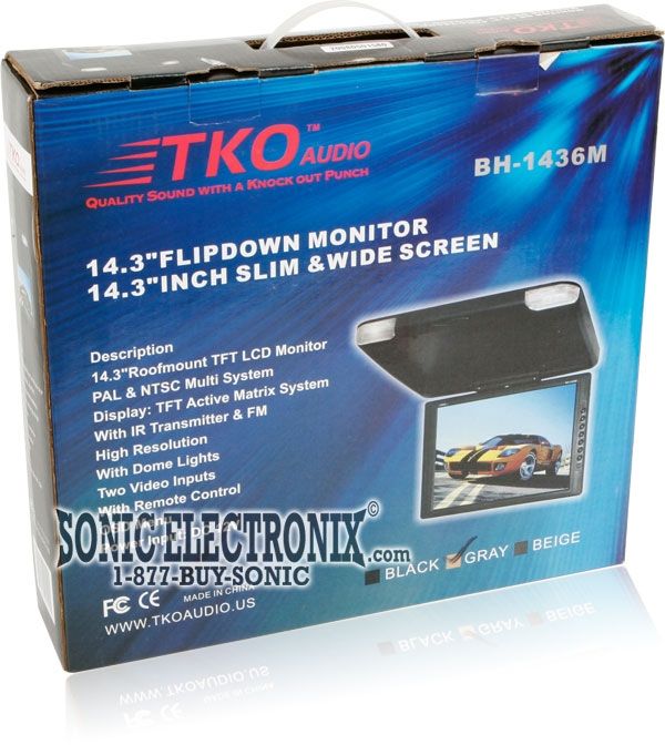 TKO Audio BH-1436M (Gray) Image 4