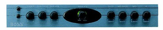 Boss AVA-1208S 4-Band Equalizer Image 2