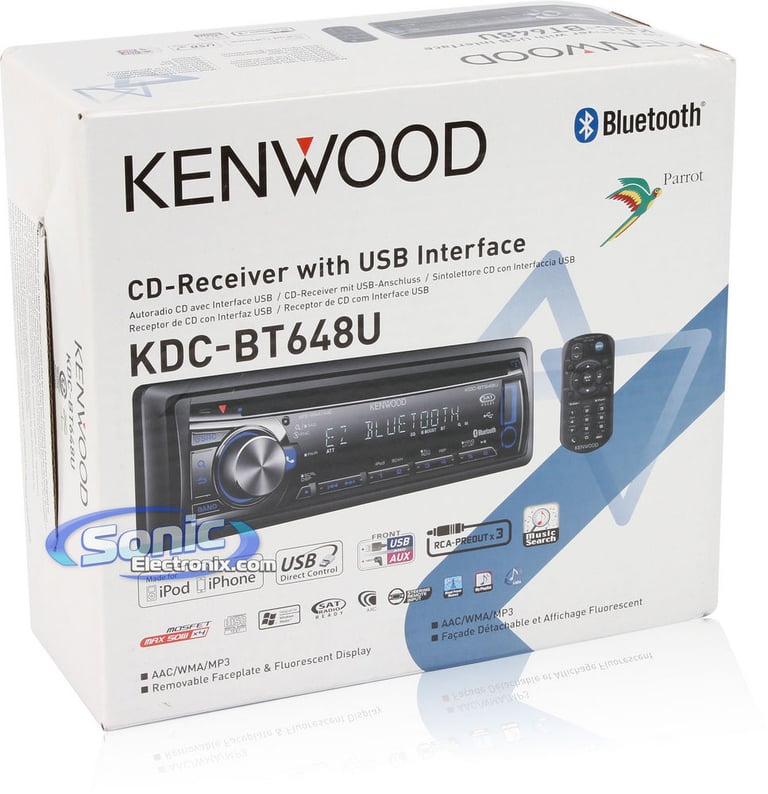 Kenwood KDC-BT648U Open Box Image 9