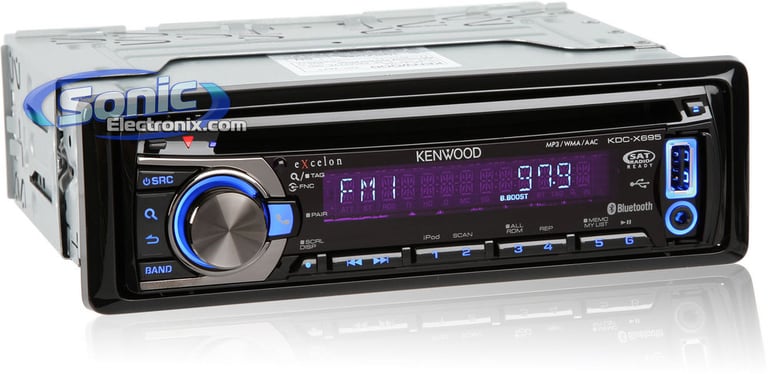 Kenwood eXcelon KDC-X695 Image 2