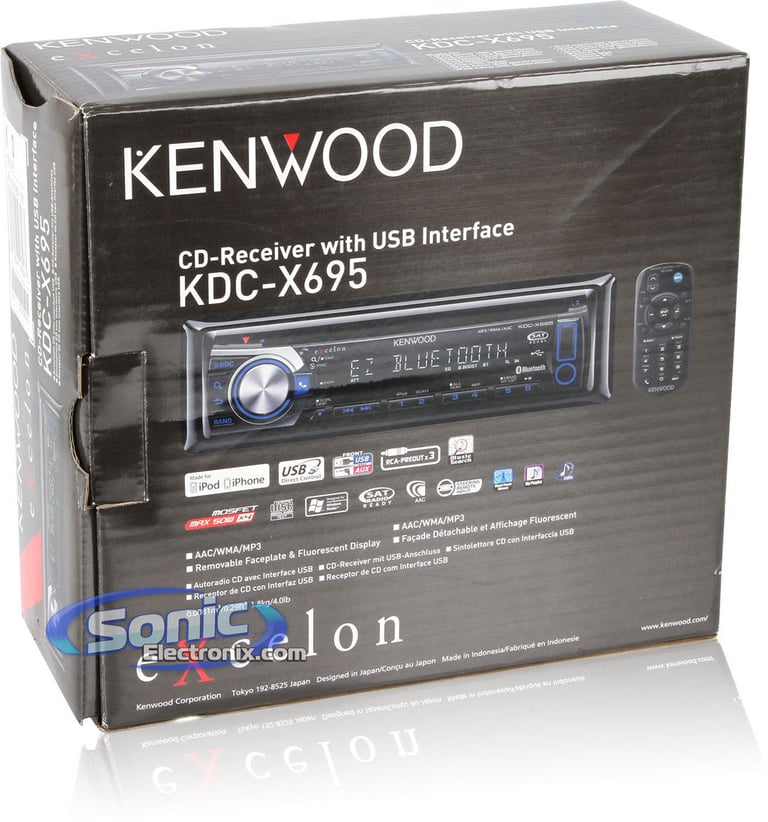 Kenwood eXcelon KDC-X695 Image 10