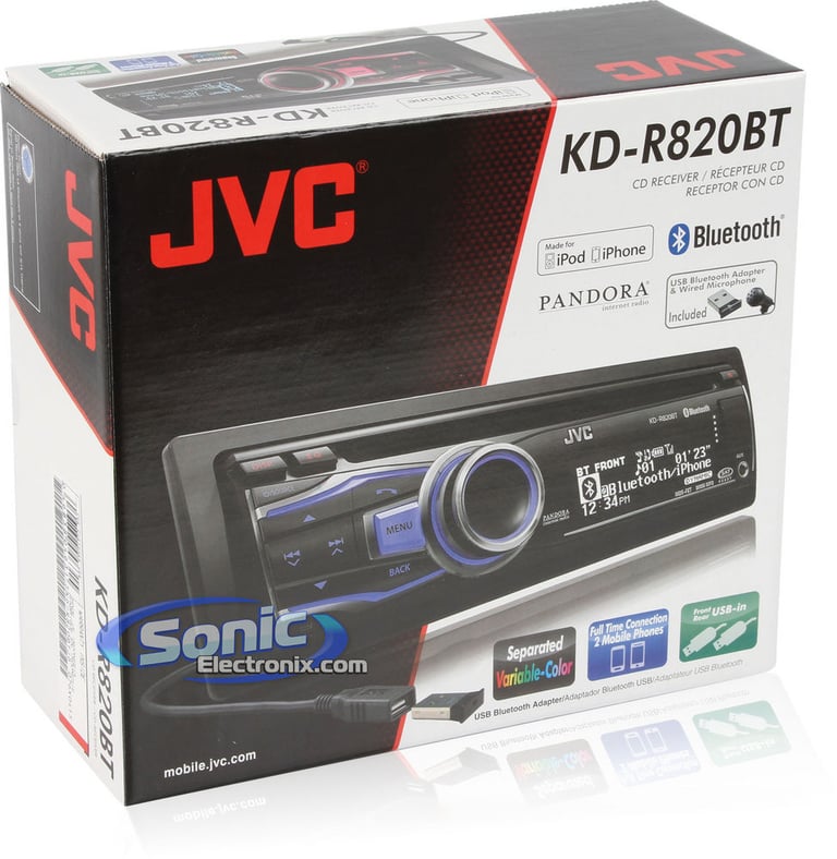JVC KD-R820BT Image 10