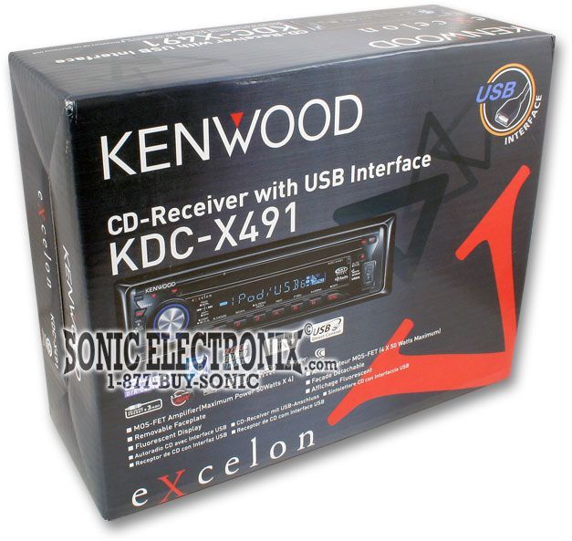 Kenwood eXcelon KDC-X491 Image 7