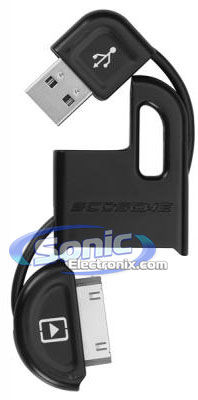 Scosche IPUSBM2BK flipSYNC Keychain iPod/iPhone Cable (Black) Image 2