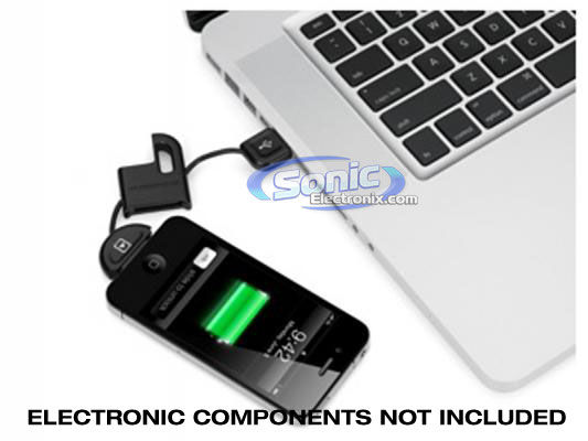 Scosche IPUSBM2BK flipSYNC Keychain iPod/iPhone Cable (Black) Image 4