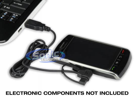 Scosche MMUSB syncABLE II Mini/Micro USB Cable Image 2