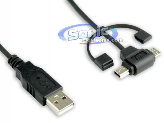 Scosche MMUSB syncABLE II Mini/Micro USB Cable Image 1