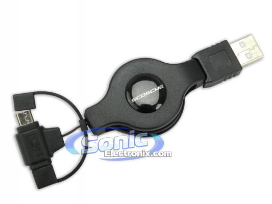 Scosche MMUSBR sleekSYNC Mini/Micro USB Cable Image 2