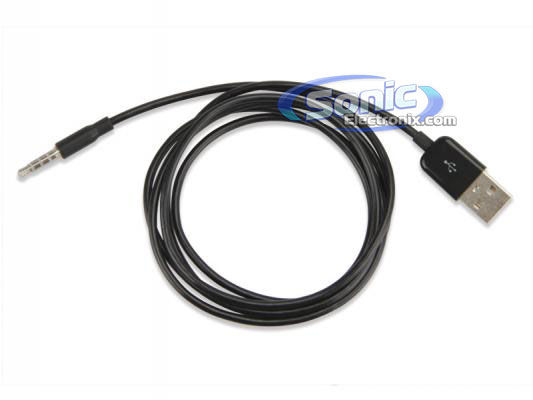 Scosche SF3USBK syncABLE II iPod Shuffle Sync/Charge Cable Image 1