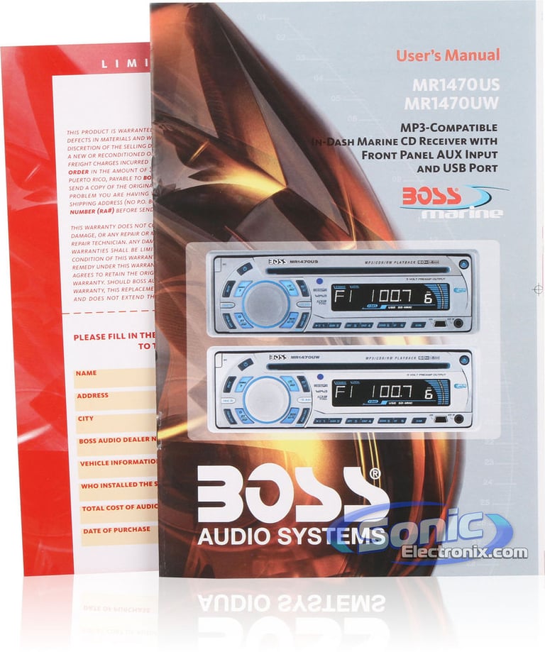 Boss MR1470UW Image 10
